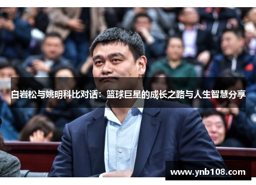 白岩松与姚明科比对话：篮球巨星的成长之路与人生智慧分享